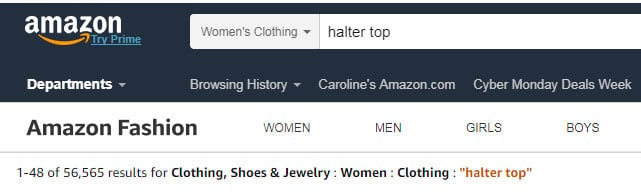 Amazon search ranking algorithm